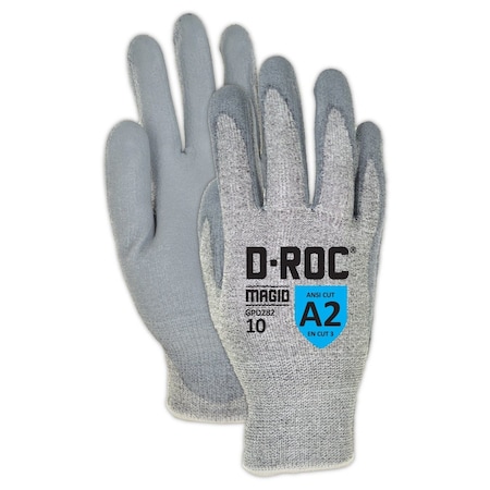 DROC GPD282 Super Soft 15Gauge Polyurethane Palm Work GlovesCut Level A2